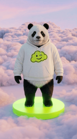 Panda Sage — the Player, calm and deliberate